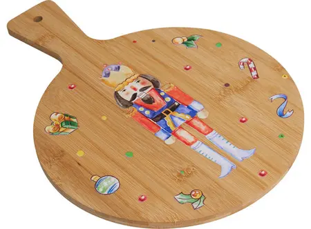 SERVING TRAY BAMBOO XMAS - image 3