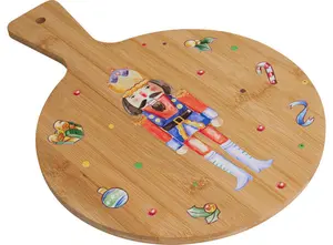 SERVING TRAY BAMBOO XMAS - image 3