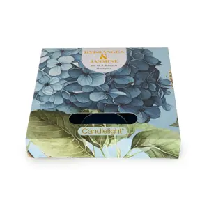 SET OF 9 TEALIGHTS HYDRANGEA & JASMINE W - image 3
