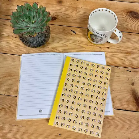 Shb04 Busy Bees Small Hardback Journal