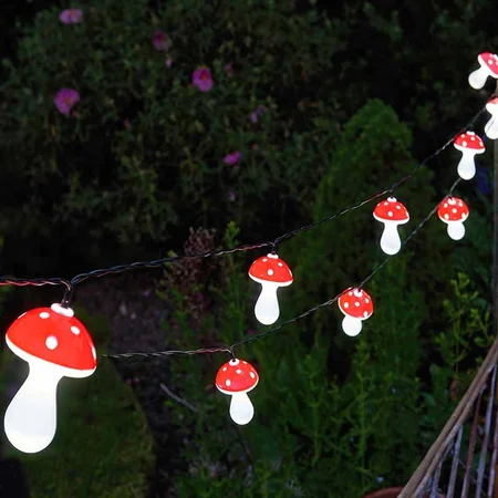 Shroom - Set of 10 Solar Powered Lights