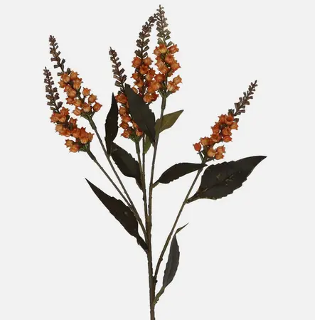 Sienna Orange Mini Bell Flower Spray