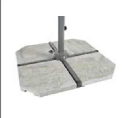 Signature Stand Alone Granite Parasol Base 25kg (Set of 4)