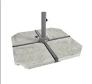 Signature Stand Alone Granite Parasol Base 25kg (Set of 4)