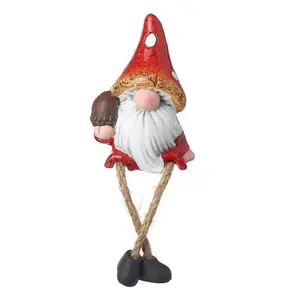 SITTING TOADSTOOL GNOME