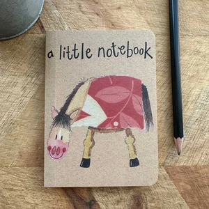 Skn05 Horse Small Kraft Notebook - image 1