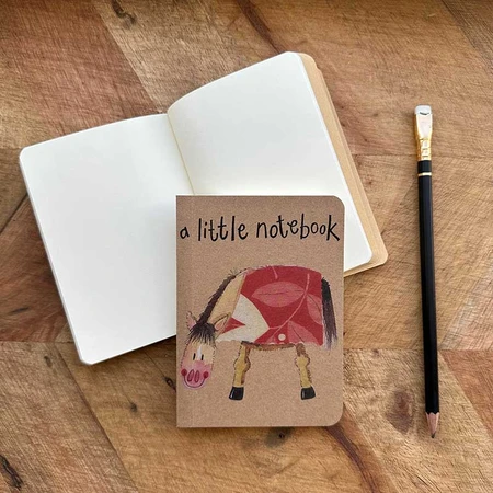 Skn05 Horse Small Kraft Notebook - image 2