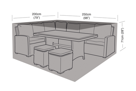 Small Casual Dining Set Cover - image 1