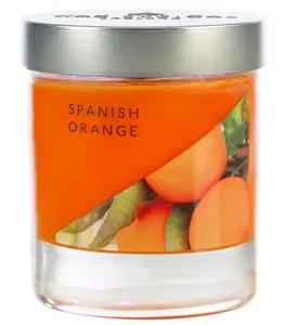 Small Wax Fill Mediterranean Orange