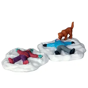 SNOW ANGELS,  SET OF 2