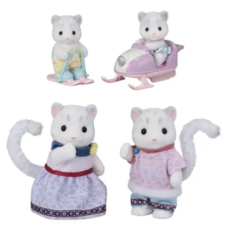 Snow Leopard Family - image 2