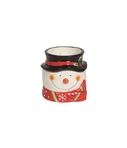 Snowman Candle 12cm