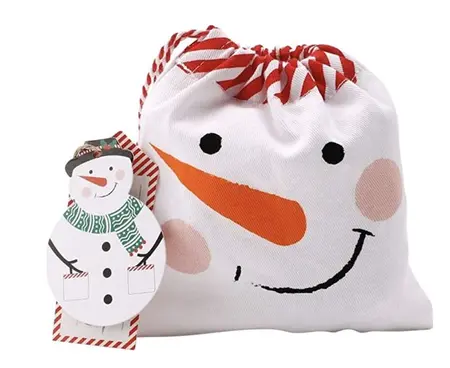 Snowman Kids Christmas Apron