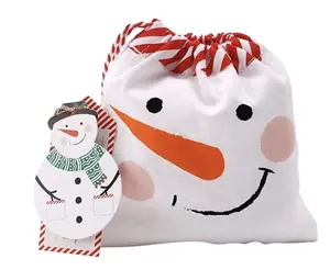 Snowman Kids Christmas Apron