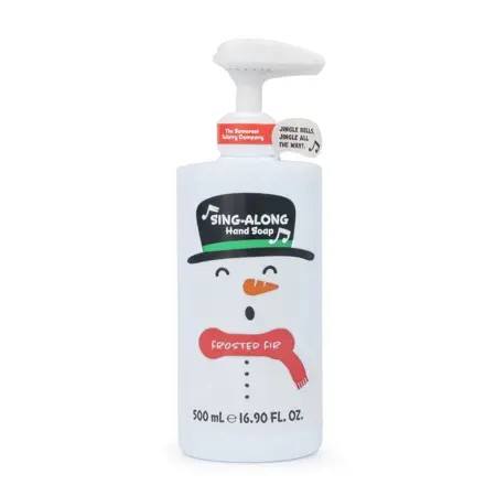 Snowman Singalong 500ml Hand Wash Frosted Fir