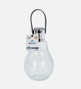 SOLAR GLASS BULB 30 LED 26CM