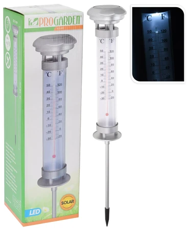 Solar Light With Thermometer - image 1