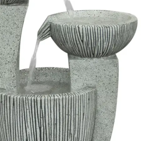 Solar Textured Bowls Water Feature - image 3