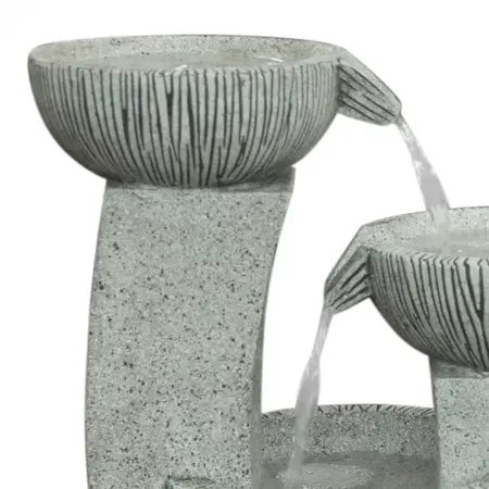 Solar Textured Bowls Water Feature - image 4