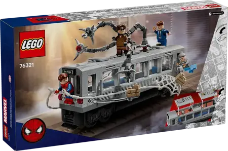 Spider-Man vs. Doc Ock Subway Train Scene - image 1