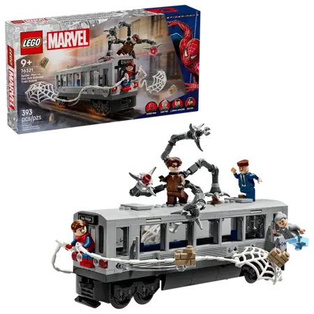 Spider-Man vs. Doc Ock Subway Train Scene - image 2