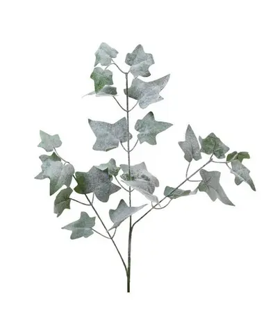 Spray Ivy on Stem Polyester Flocked Finish