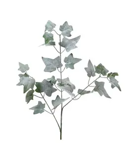 Spray Ivy on Stem Polyester Flocked Finish