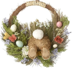 Spring Bunny Wreath