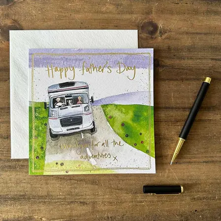 SPRS81 ON THE ROAD FATHERS DAY CARD - image 1