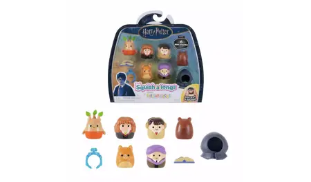 SQAL- 6 Figure Pack (Squish-a-longs)(Harry Potter Style 1) - image 1