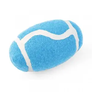 Squeaky Pooch Rugger Ball 8 cm