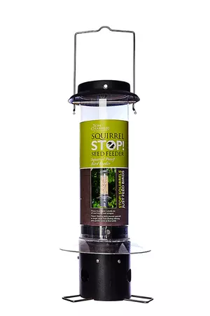 Squirrel Stop Seed Feeder
