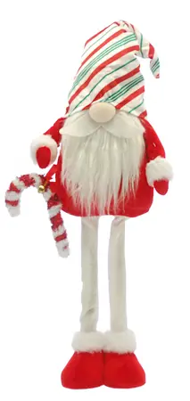 Standing Christmas Gonk with Candy Cane – 60cm
