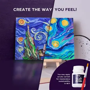“Starry night” SENSORY ART Creative SET 30×40 cm - image 6