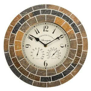 Stonegate Mosaic 14" Clock - image 1