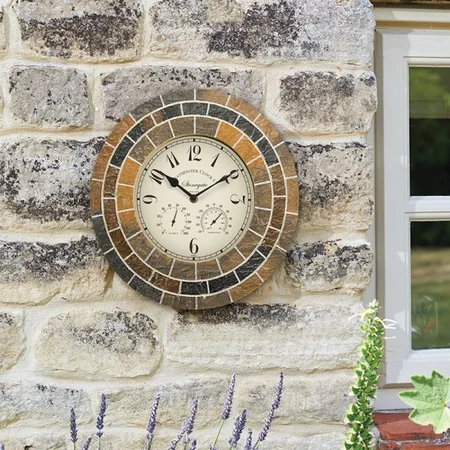 Stonegate Mosaic 14" Clock - image 2