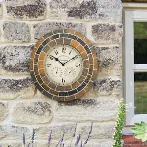 Stonegate Mosaic 14" Clock - image 2