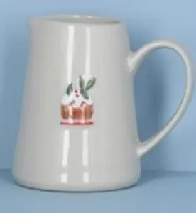 Ceramic Mini Jug with Plum Pudding