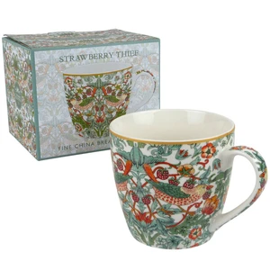 Strawberry Thief Breakfast Mug
