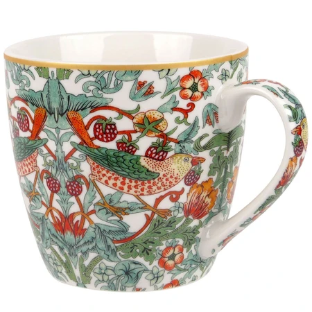 Strawberry Thief Breakfast Mug - image 4