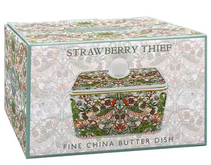 Strawberry Thief Butter Dish - image 3