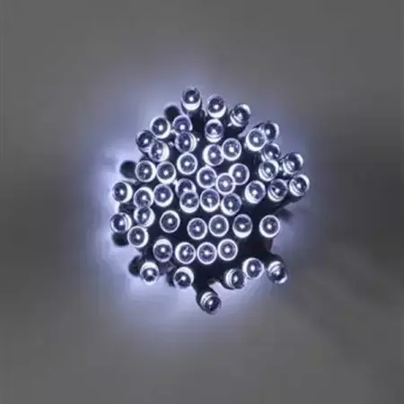 100 Solar Strings Cool White String Lights - image 2