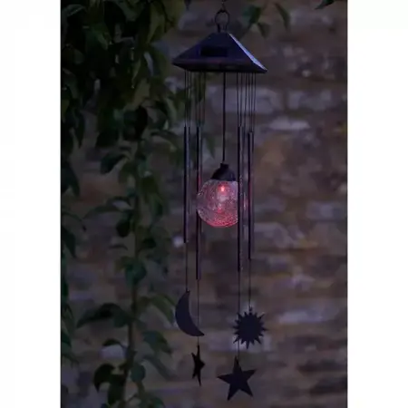 Sun Moon & Star Wind Chime, Dual - image 1
