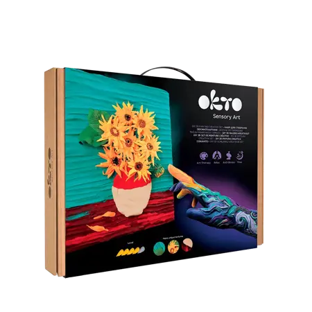 “Sunflowers” SENSORY ART Creative SET 30×40 cm - image 1