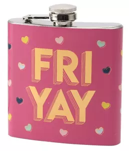 Sweet Tooth 'Fri Yay' Hip Flask