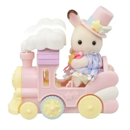 Sylvanian Families Amusement Park Ride Set – Plane & Train - image 2