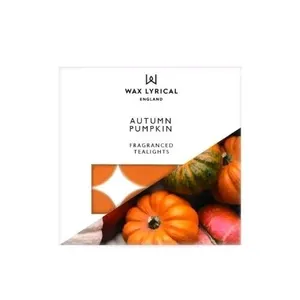 TEALIGHTS  AUTUMN PUMPKIN