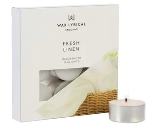 Tealights Box of 9 Fresh Linen