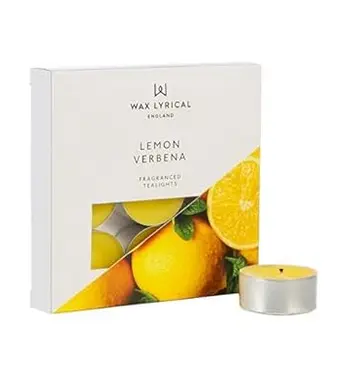 Tealights Box of 9 Lemon Verbena