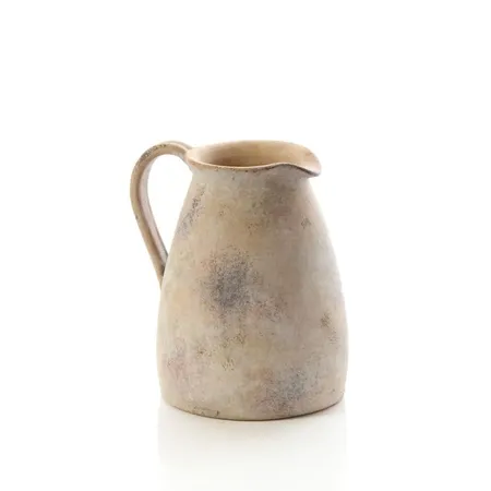 Terracotta Rustic Finish Vase With Handle Small - image 1